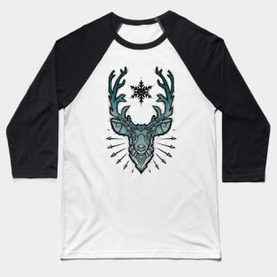 deer head Baseball T-Shirt